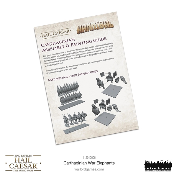 Hail Caesar EB - Carthaginian War Elephants