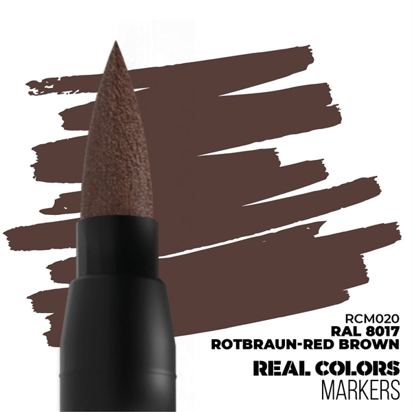 AK Real Colors - RC Marker, Rotbraun-Red Brown