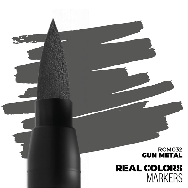 AK Real Colors - RC Marker, Gun Metal