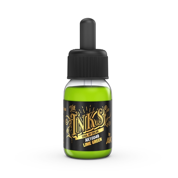 AK Interactive - The Inks: Lime Green