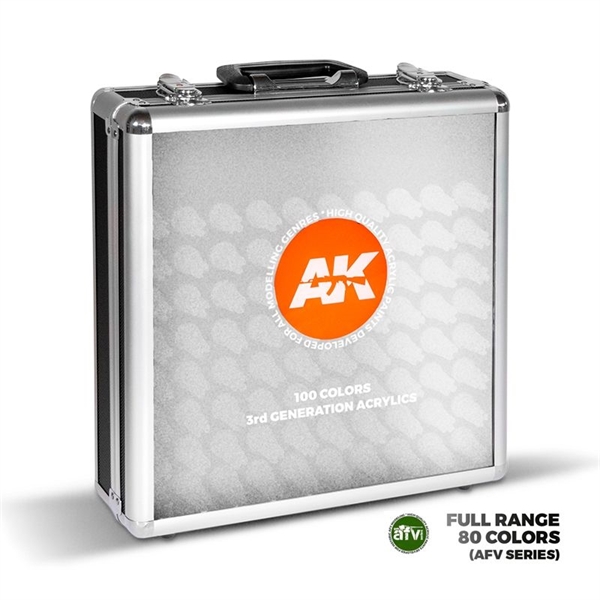 AK 3rd Gen Acrylics - Full Range AFV Farbkoffer