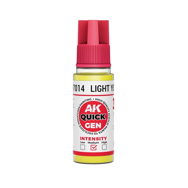 AK Quick Generation Acrylics - Light Yellow