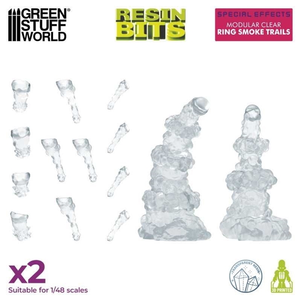 Green Stuff World - Resin Clear: Ring Smoke Trails