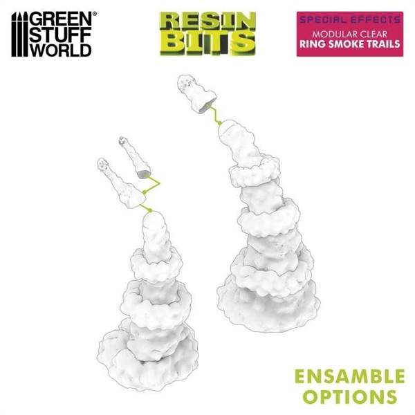 Green Stuff World - Resin Clear: Ring Smoke Trails