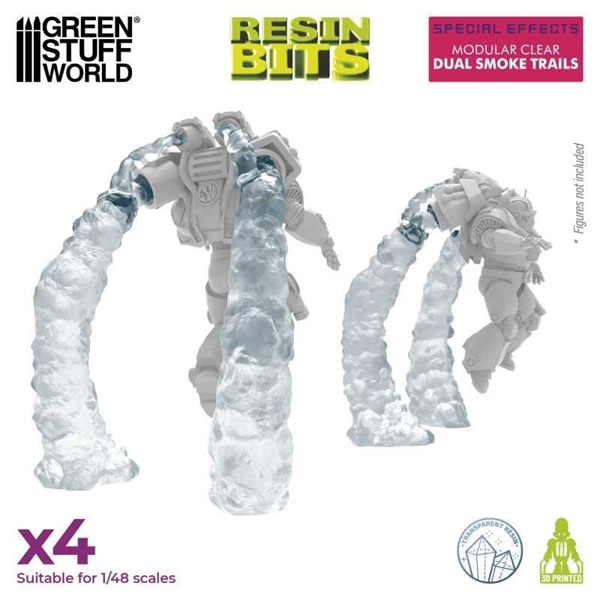 Green Stuff World - Resin Clear: Dual Smoke Trails