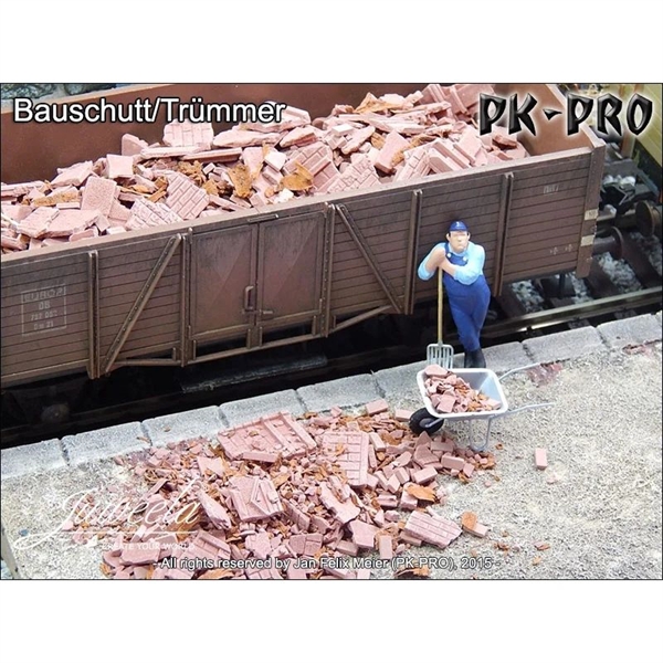 Juweela - Bauschutt/Tr�mmer-Rot (1:45/48/50)