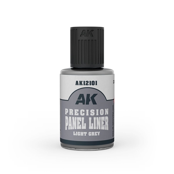 AK Interactive - Precision Paneliner, Light Grey