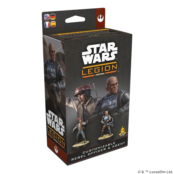 Star Wars: Legion - Customizable Rebel Officer & Agent