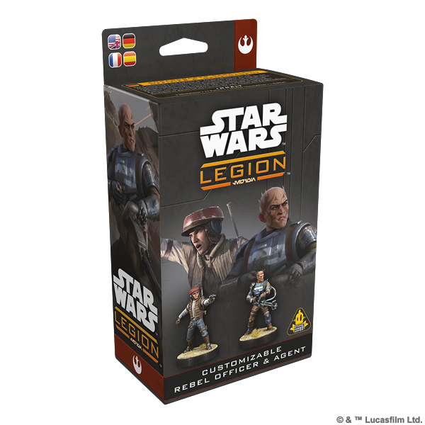 Star Wars: Legion - Customizable Rebel Officer & Agent