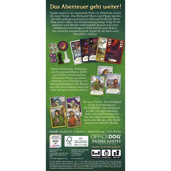 Office Dog - Der Herr der Ringe: Die zwei T�rme, Stichspiel