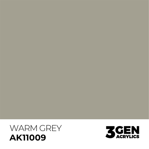 AK 3rd Generation Acrylics - Warm Grey