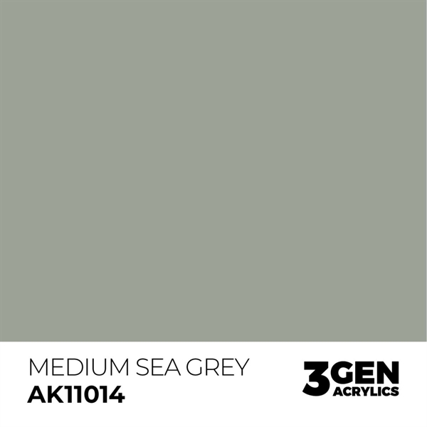 AK 3rd Generation Acrylics - Medium Sea Grey