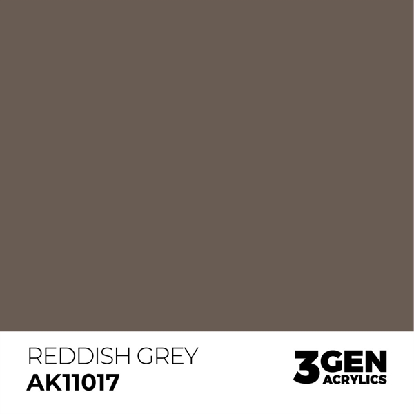 AK 3rd Generation Acrylics - Reddish Grey