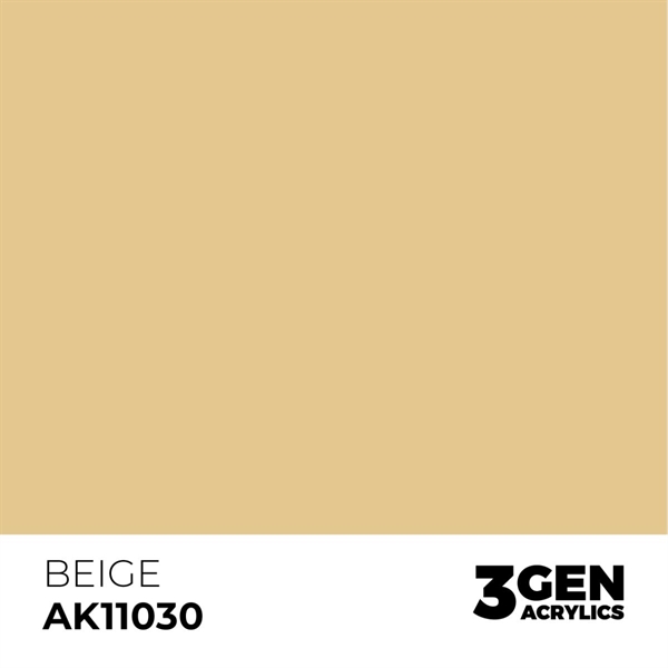 AK 3rd Generation Acrylics - Beige