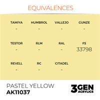 AK 3rd Generation Acrylics - Pastel Yellow