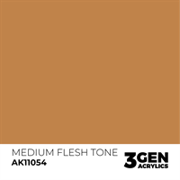 AK 3rd Generation Acrylics - Medium Flesh Tone