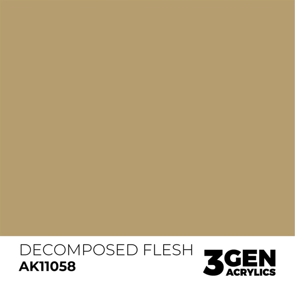 AK 3rd Generation Acrylics - Decomposed Flesh