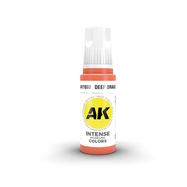 AK 3rd Generation Acrylics - Intense Deep Orange