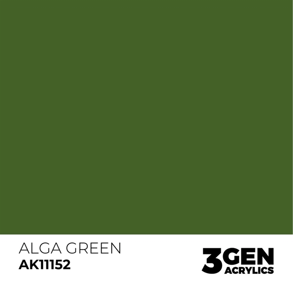 AK 3rd Generation Acrylics - Alga Green