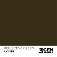 AK 3rd Generation Acrylics - Reflective Green
