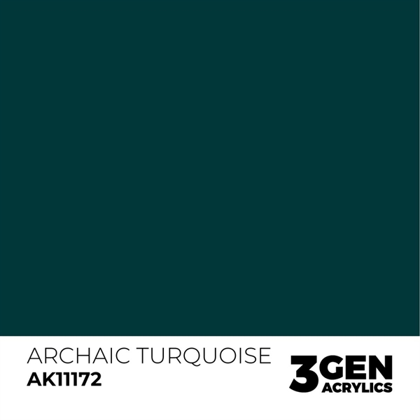 AK 3rd Generation Acrylics - Archaic Turquoise