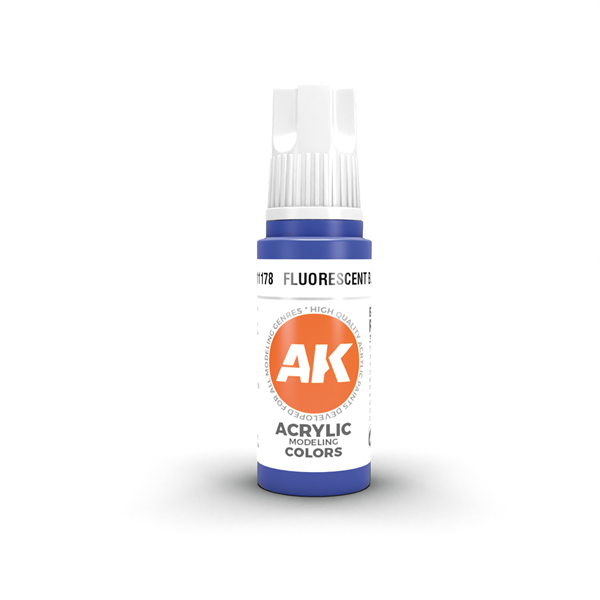 AK 3rd Generation Acrylics - Fluorescent Blue