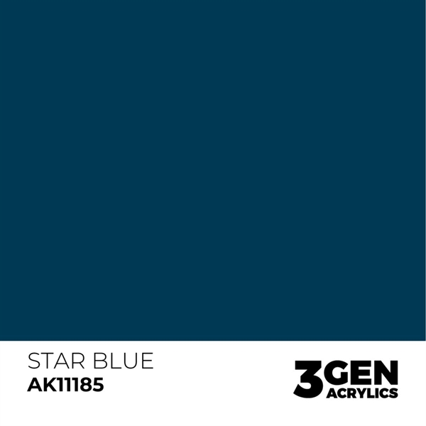 AK 3rd Generation Acrylics - Star Blue