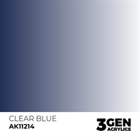 AK 3rd Generation Acrylics - Clear Blue