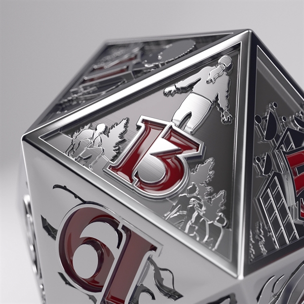 Gamegenic - Stranger Things, Premium Metal D20