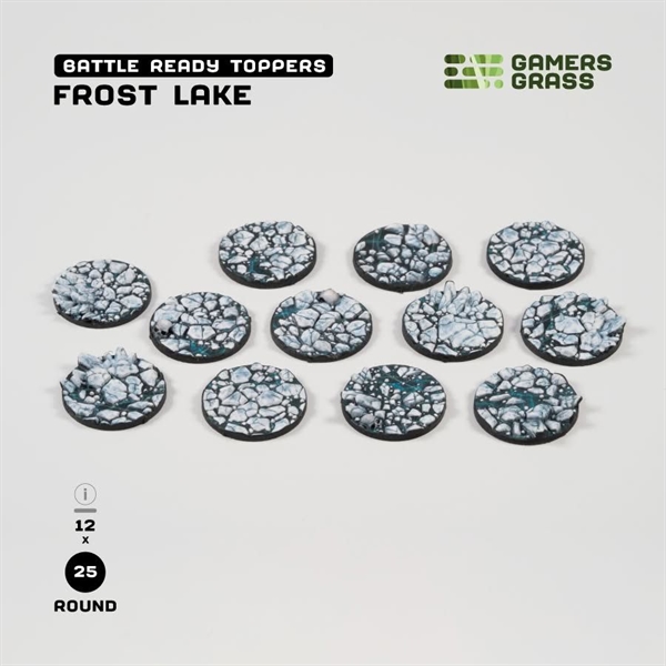 Gamers Grass - Base Toppers, Frost Lake 12Stk.