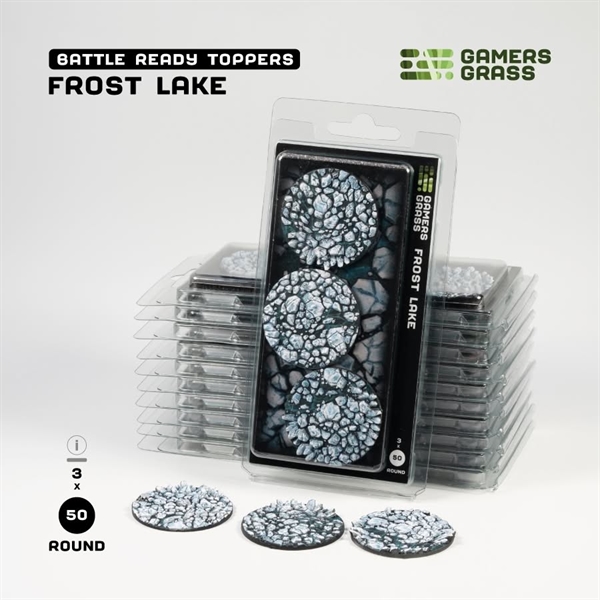 Gamers Grass - Base Toppers, Frost Lake 3Stk.