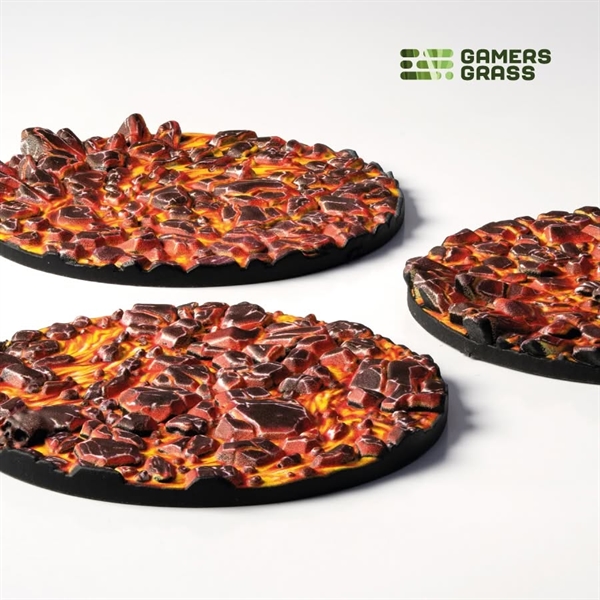 Gamers Grass - Base Toppers, Molten Lava 3Stk.