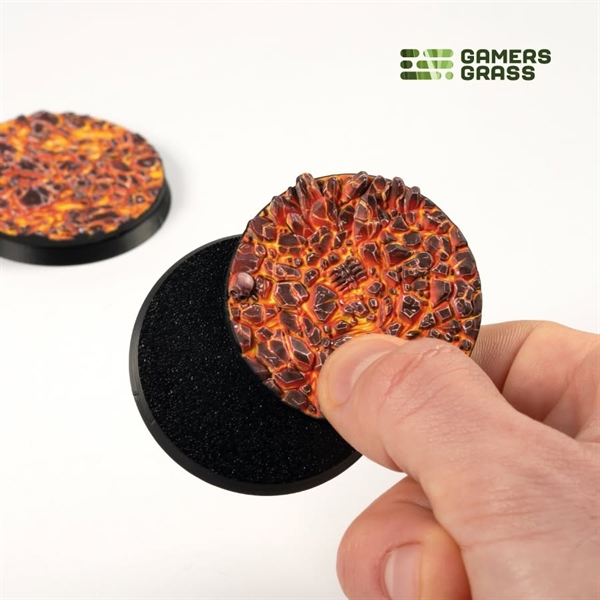Gamers Grass - Base Toppers, Molten Lava 3Stk.