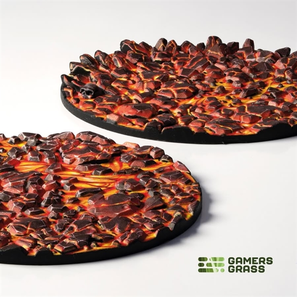 Gamers Grass - Base Toppers, Molten Lava 2Stk.