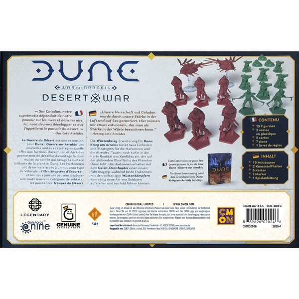 CMON - Dune: Krieg um Arrakis, Erweiterung