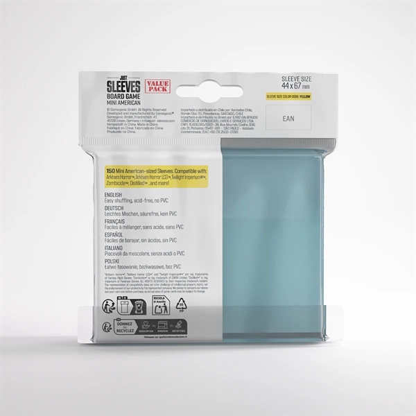 Just Sleeves – Value Pack Mini American, 150