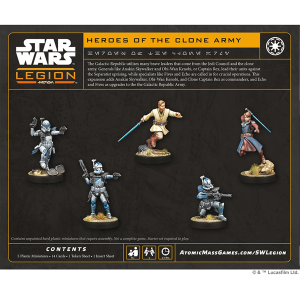 Star Wars: Legion - Heroes of the Clone Army