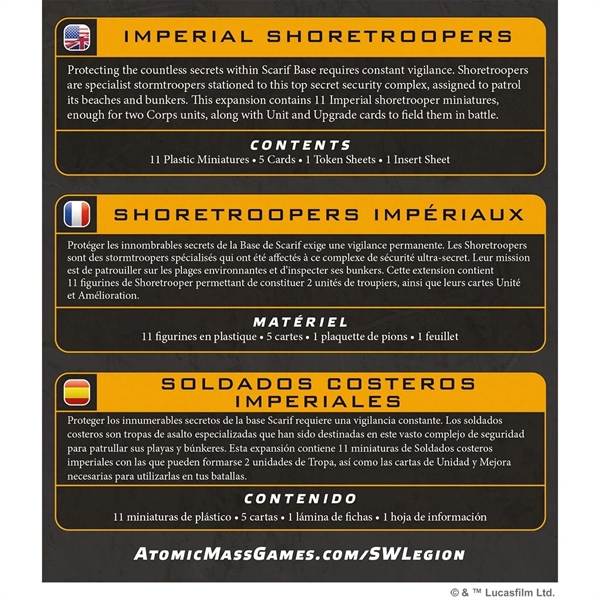 Star Wars: Legion - Imperial Shoretroopers
