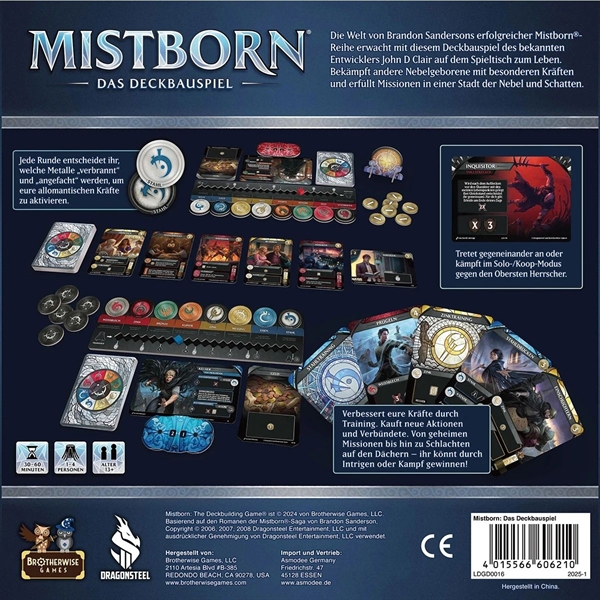Brotherwise Games - Mistborn: Das Deckbauspiel