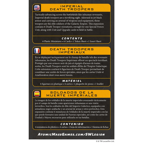 Star Wars: Legion - Imperial Death Troopers