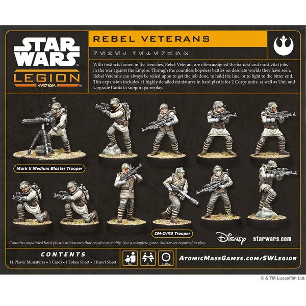 Star Wars: Legion - Rebel Veterans