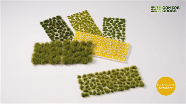 Gamers Grass - Jungle Floor, Basing Box