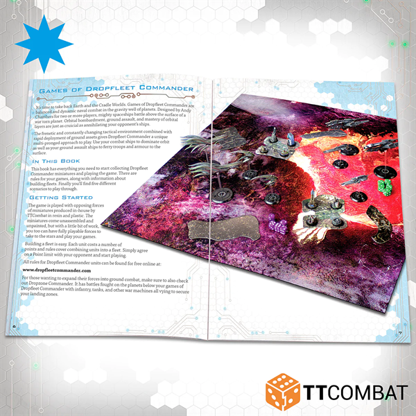 Dropfleet Commander - Mini Regelbuch