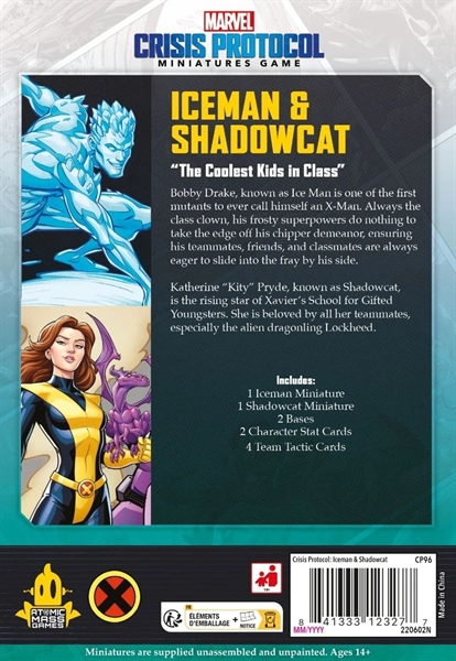 Marvel: Crisis Protocol - Iceman & Shadowcat