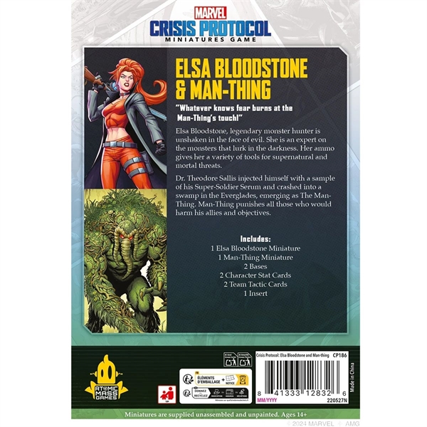 Marvel: Crisis Protocol - Elsa Bloodstone & Man-Thing