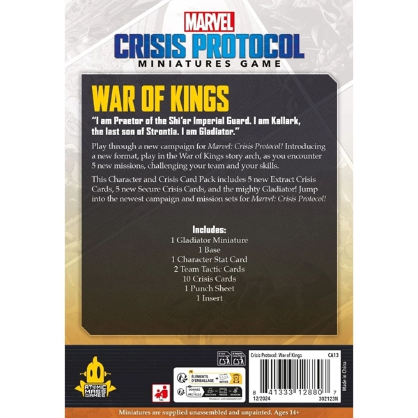 Marvel: Crisis Protocol - War of Kings