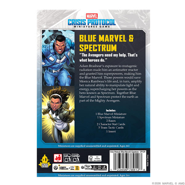 Marvel: Crisis Protocol - Blue Marvel & Spectrum