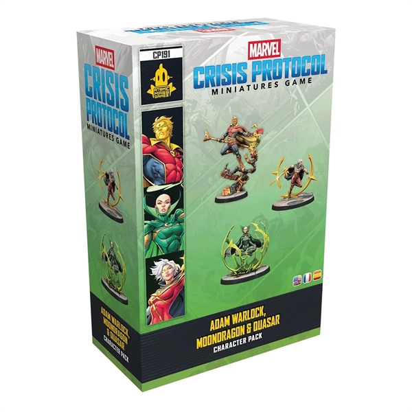 Marvel: Crisis Protocol - Adam Warlock, Moondragon & Quasar