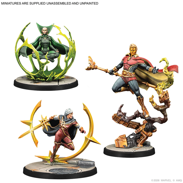 Marvel: Crisis Protocol - Adam Warlock, Moondragon & Quasar