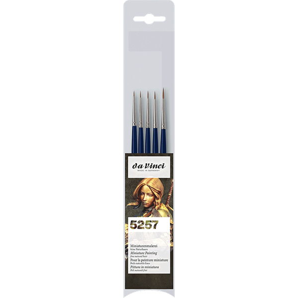 DaVinci - Details und Miniaturen Pinselset